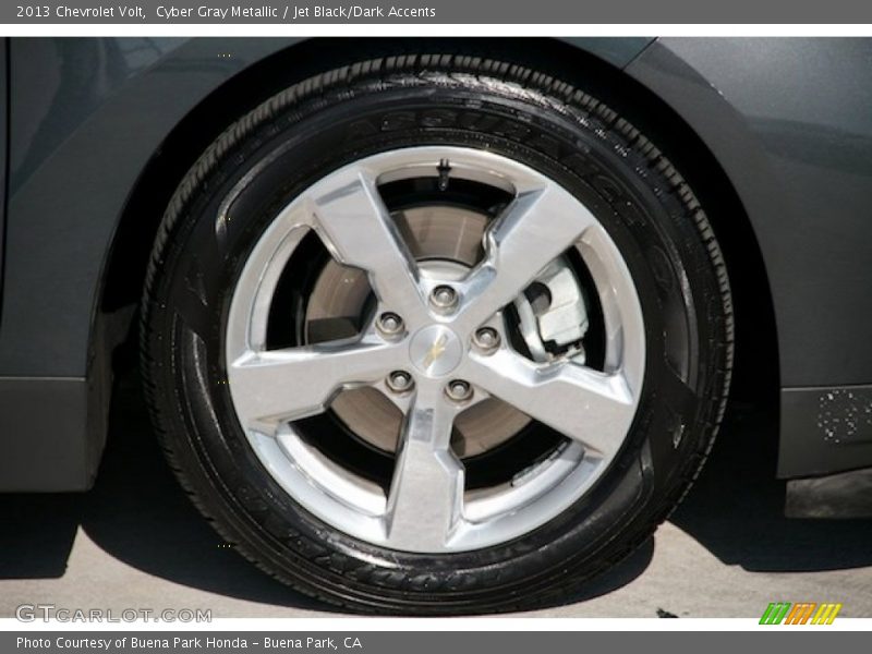 Cyber Gray Metallic / Jet Black/Dark Accents 2013 Chevrolet Volt