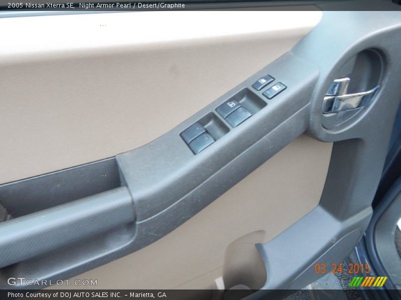 Night Armor Pearl / Desert/Graphite 2005 Nissan Xterra SE