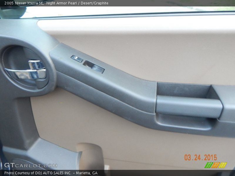 Night Armor Pearl / Desert/Graphite 2005 Nissan Xterra SE