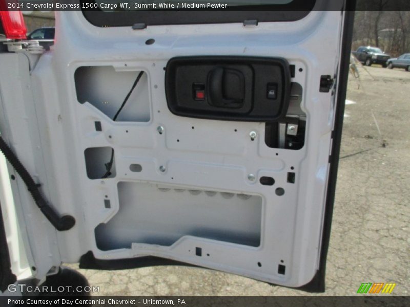 Summit White / Medium Pewter 2014 Chevrolet Express 1500 Cargo WT