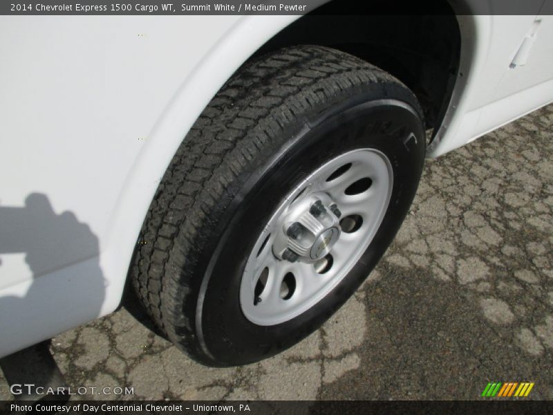 Summit White / Medium Pewter 2014 Chevrolet Express 1500 Cargo WT