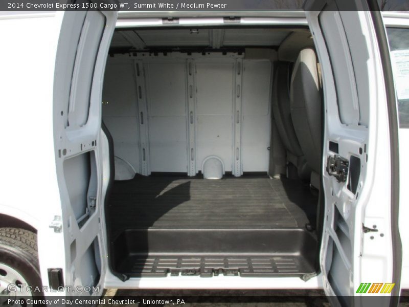 Summit White / Medium Pewter 2014 Chevrolet Express 1500 Cargo WT