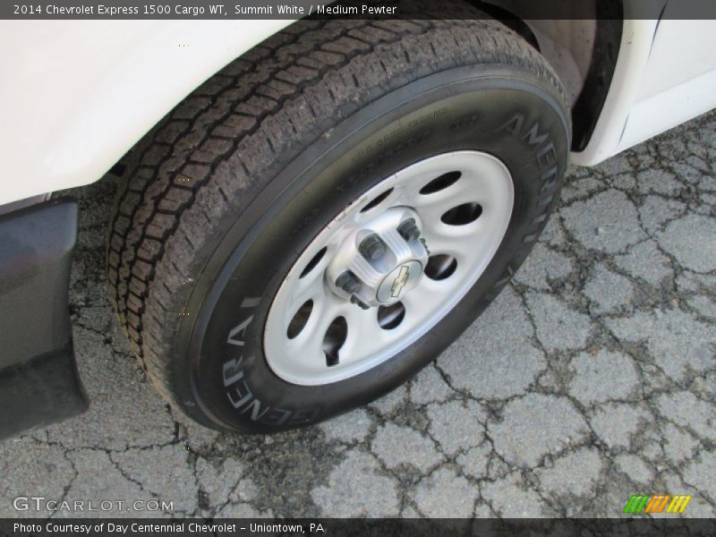 Summit White / Medium Pewter 2014 Chevrolet Express 1500 Cargo WT