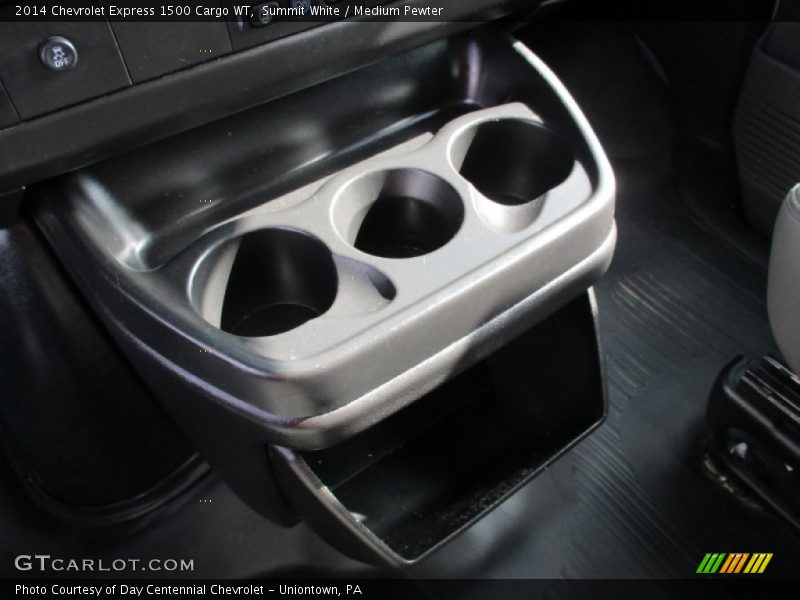 Summit White / Medium Pewter 2014 Chevrolet Express 1500 Cargo WT