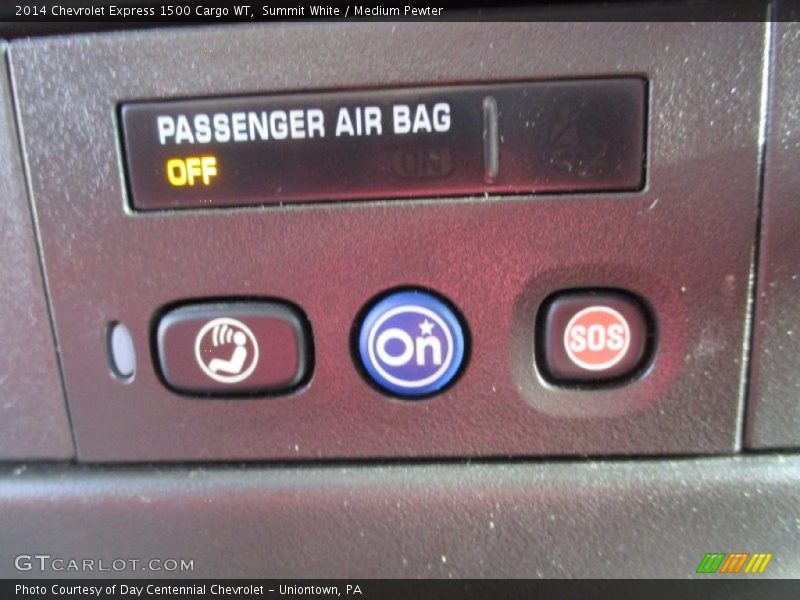 Summit White / Medium Pewter 2014 Chevrolet Express 1500 Cargo WT