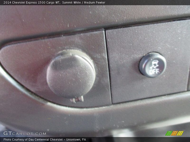 Summit White / Medium Pewter 2014 Chevrolet Express 1500 Cargo WT