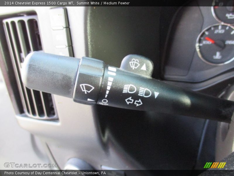 Summit White / Medium Pewter 2014 Chevrolet Express 1500 Cargo WT