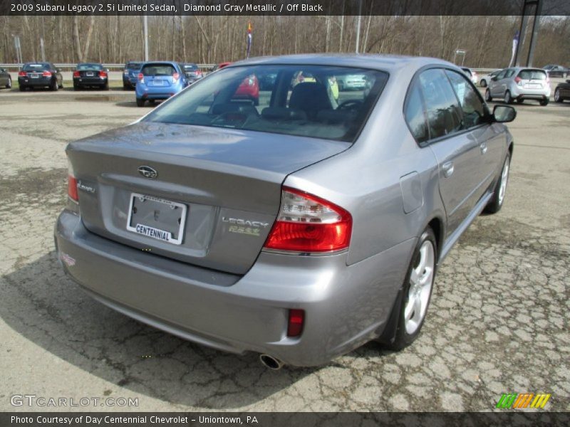 Diamond Gray Metallic / Off Black 2009 Subaru Legacy 2.5i Limited Sedan