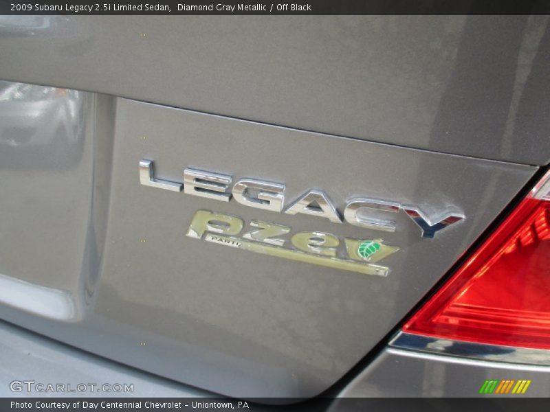 Diamond Gray Metallic / Off Black 2009 Subaru Legacy 2.5i Limited Sedan