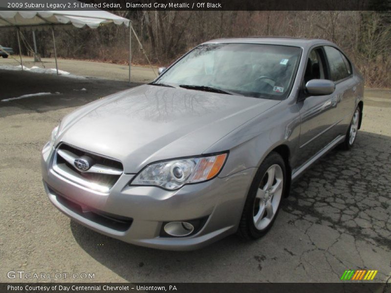 Diamond Gray Metallic / Off Black 2009 Subaru Legacy 2.5i Limited Sedan