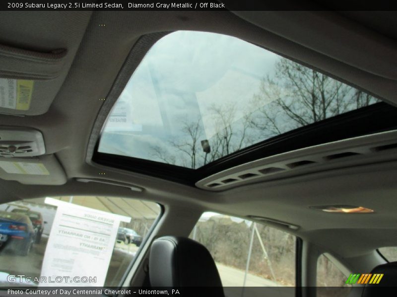 Diamond Gray Metallic / Off Black 2009 Subaru Legacy 2.5i Limited Sedan