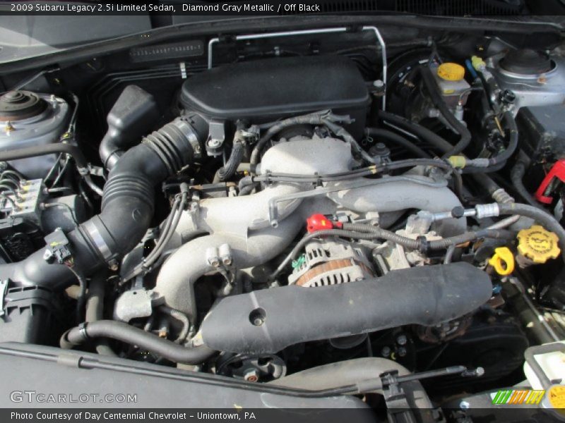 Diamond Gray Metallic / Off Black 2009 Subaru Legacy 2.5i Limited Sedan