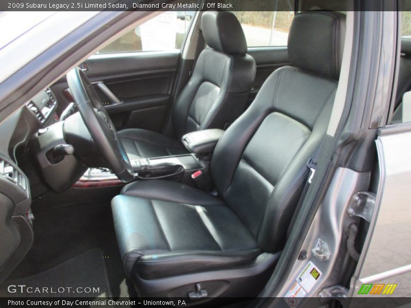 Diamond Gray Metallic / Off Black 2009 Subaru Legacy 2.5i Limited Sedan