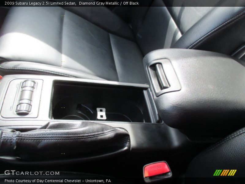 Diamond Gray Metallic / Off Black 2009 Subaru Legacy 2.5i Limited Sedan