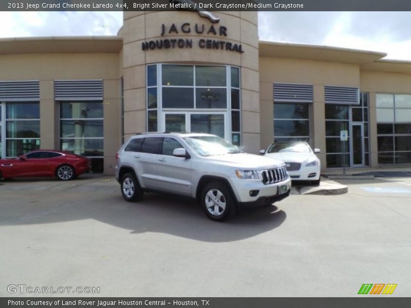 Bright Silver Metallic / Dark Graystone/Medium Graystone 2013 Jeep Grand Cherokee Laredo 4x4