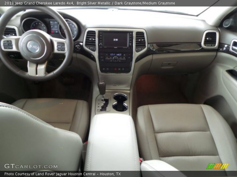 Bright Silver Metallic / Dark Graystone/Medium Graystone 2013 Jeep Grand Cherokee Laredo 4x4