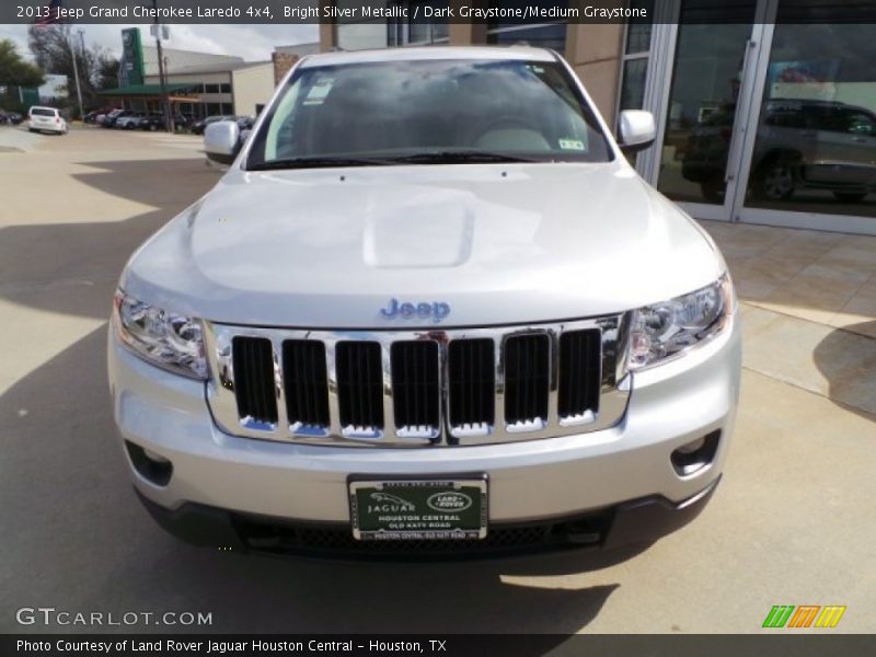 Bright Silver Metallic / Dark Graystone/Medium Graystone 2013 Jeep Grand Cherokee Laredo 4x4