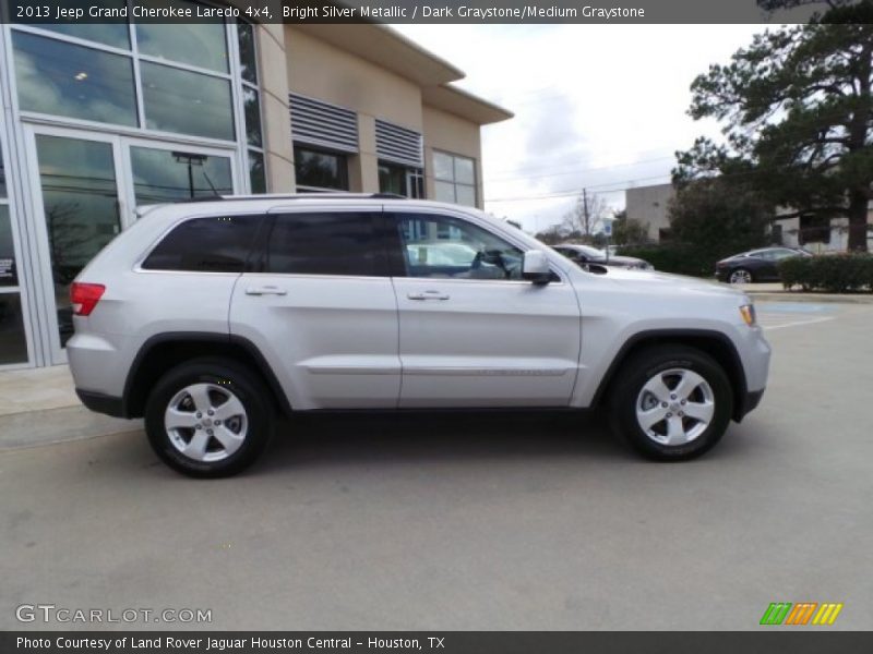 Bright Silver Metallic / Dark Graystone/Medium Graystone 2013 Jeep Grand Cherokee Laredo 4x4