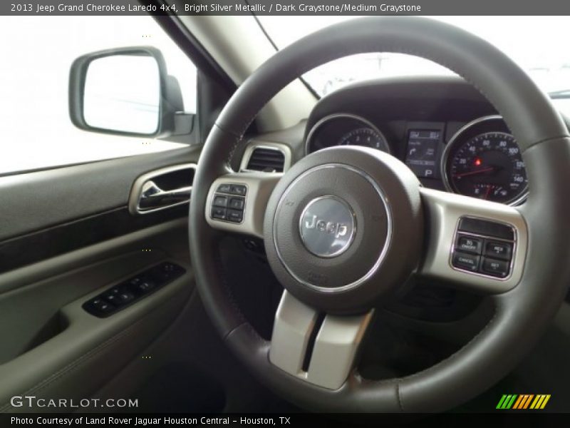 Bright Silver Metallic / Dark Graystone/Medium Graystone 2013 Jeep Grand Cherokee Laredo 4x4