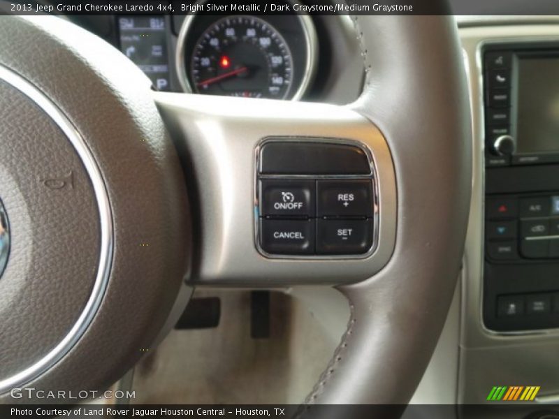 Bright Silver Metallic / Dark Graystone/Medium Graystone 2013 Jeep Grand Cherokee Laredo 4x4