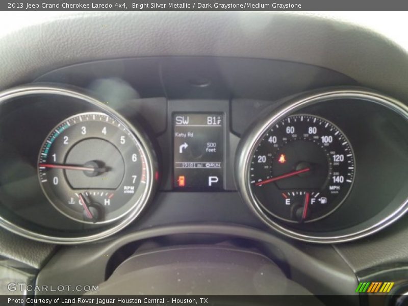 Bright Silver Metallic / Dark Graystone/Medium Graystone 2013 Jeep Grand Cherokee Laredo 4x4