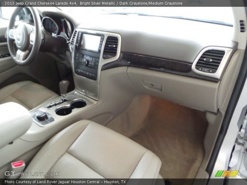 Bright Silver Metallic / Dark Graystone/Medium Graystone 2013 Jeep Grand Cherokee Laredo 4x4