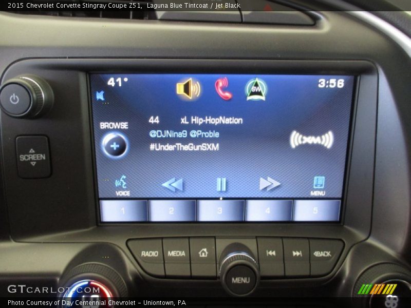 Controls of 2015 Corvette Stingray Coupe Z51