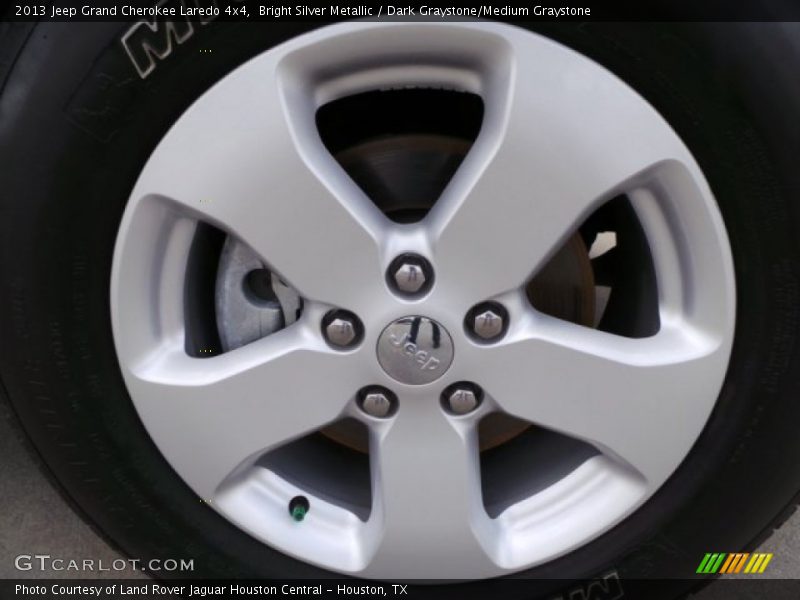 Bright Silver Metallic / Dark Graystone/Medium Graystone 2013 Jeep Grand Cherokee Laredo 4x4
