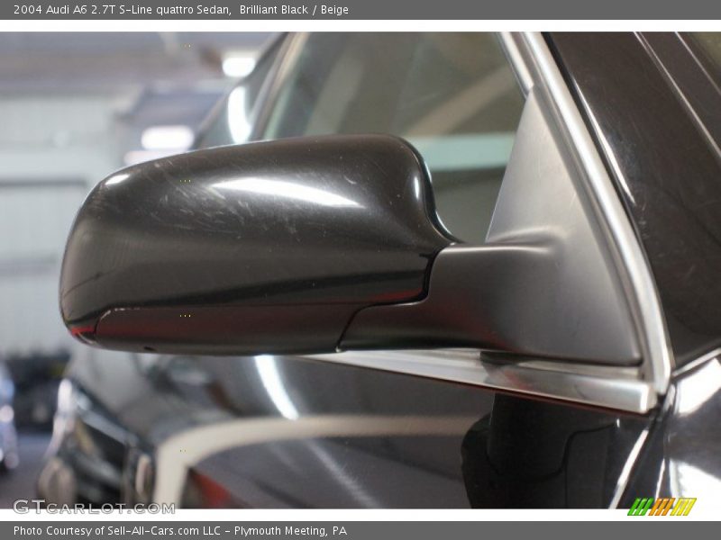 Brilliant Black / Beige 2004 Audi A6 2.7T S-Line quattro Sedan