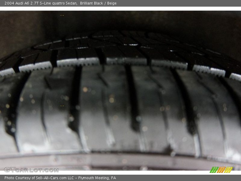 Brilliant Black / Beige 2004 Audi A6 2.7T S-Line quattro Sedan