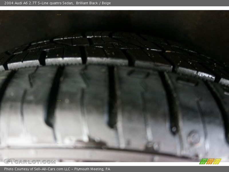 Brilliant Black / Beige 2004 Audi A6 2.7T S-Line quattro Sedan