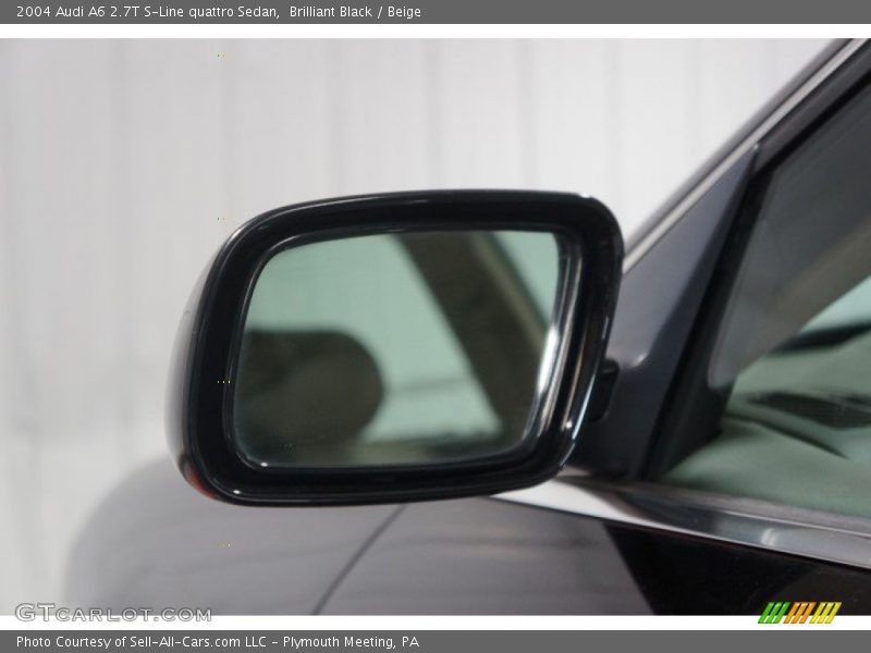 Brilliant Black / Beige 2004 Audi A6 2.7T S-Line quattro Sedan