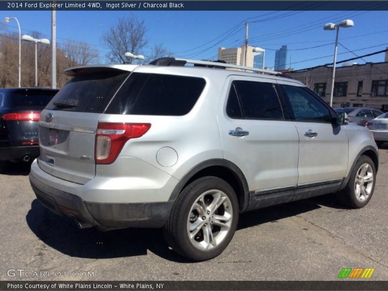 Ingot Silver / Charcoal Black 2014 Ford Explorer Limited 4WD