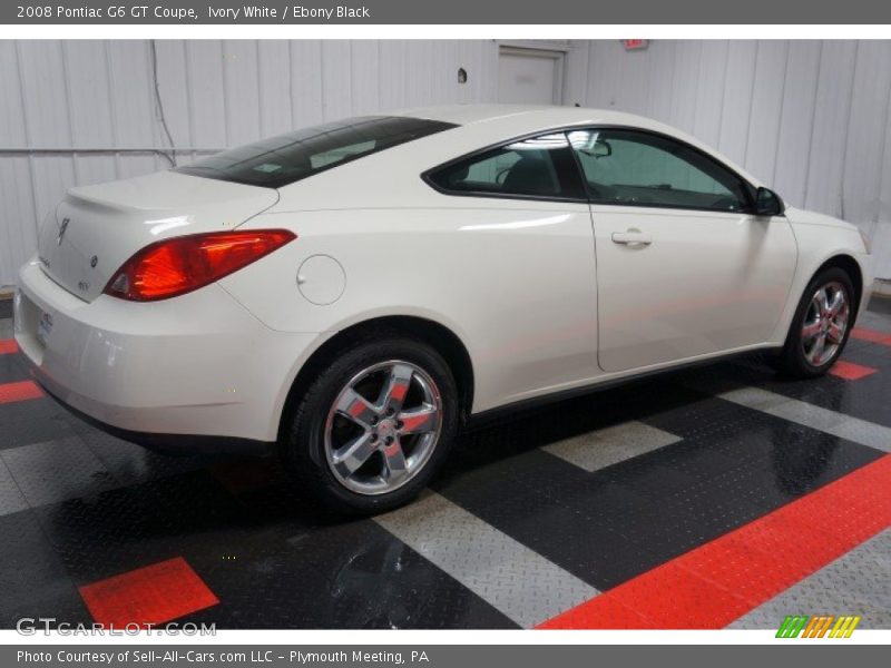 Ivory White / Ebony Black 2008 Pontiac G6 GT Coupe