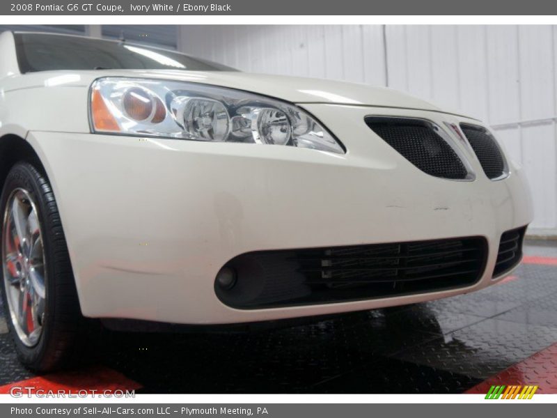 Ivory White / Ebony Black 2008 Pontiac G6 GT Coupe