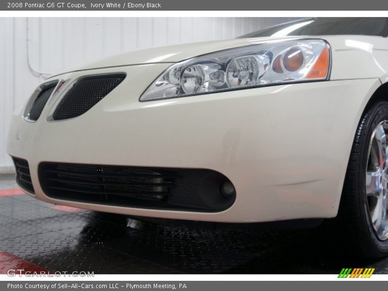 Ivory White / Ebony Black 2008 Pontiac G6 GT Coupe