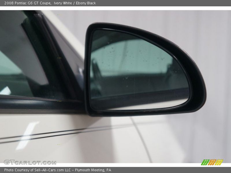 Ivory White / Ebony Black 2008 Pontiac G6 GT Coupe