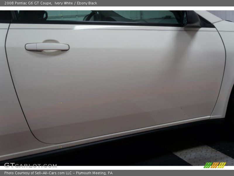 Ivory White / Ebony Black 2008 Pontiac G6 GT Coupe