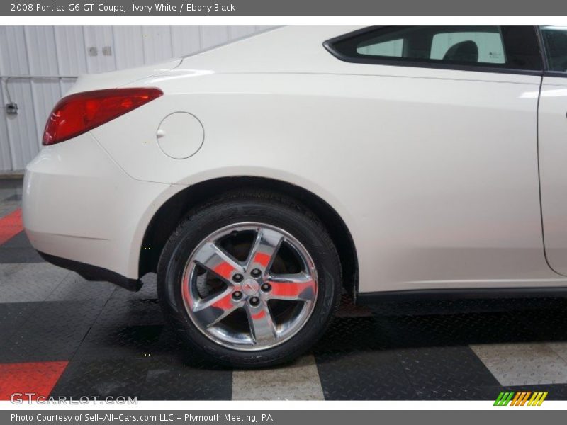 Ivory White / Ebony Black 2008 Pontiac G6 GT Coupe
