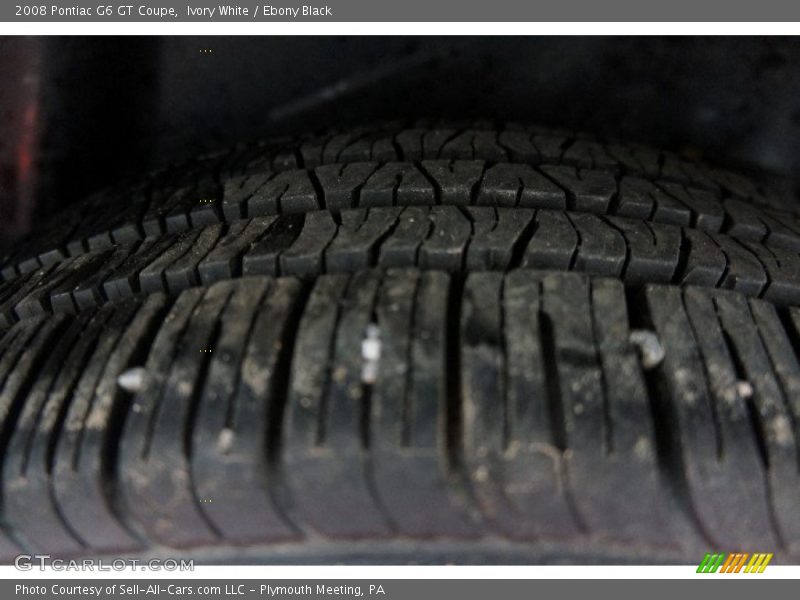Ivory White / Ebony Black 2008 Pontiac G6 GT Coupe