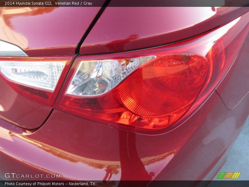 Venetian Red / Gray 2014 Hyundai Sonata GLS