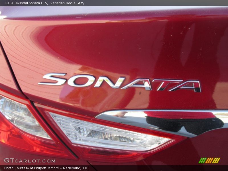 Venetian Red / Gray 2014 Hyundai Sonata GLS