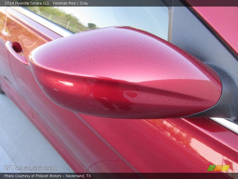 Venetian Red / Gray 2014 Hyundai Sonata GLS
