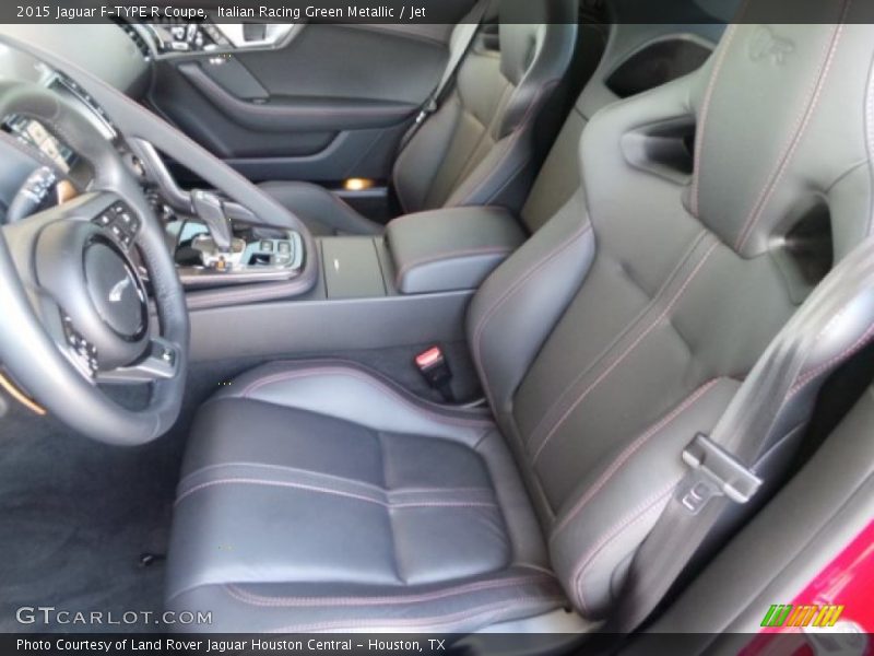 Italian Racing Green Metallic / Jet 2015 Jaguar F-TYPE R Coupe