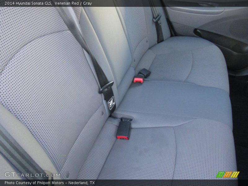 Venetian Red / Gray 2014 Hyundai Sonata GLS