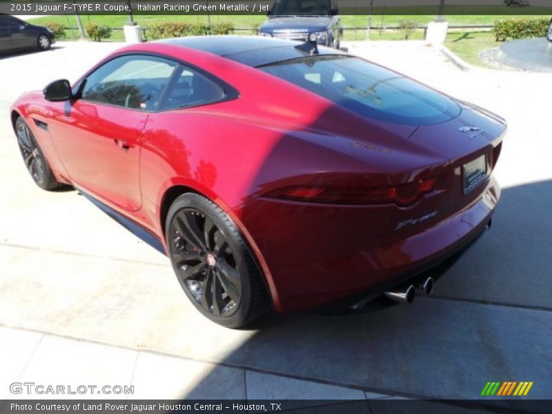 Italian Racing Green Metallic / Jet 2015 Jaguar F-TYPE R Coupe