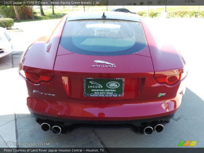 Italian Racing Green Metallic / Jet 2015 Jaguar F-TYPE R Coupe