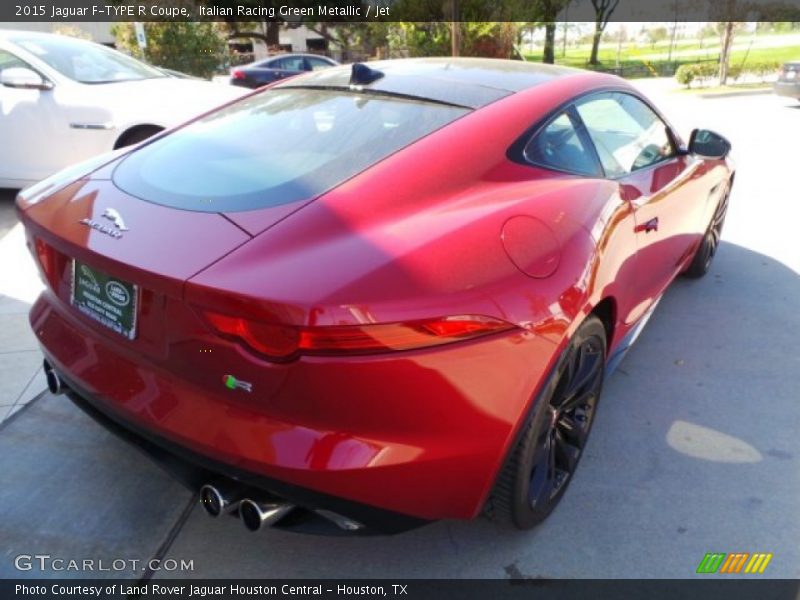 Italian Racing Green Metallic / Jet 2015 Jaguar F-TYPE R Coupe