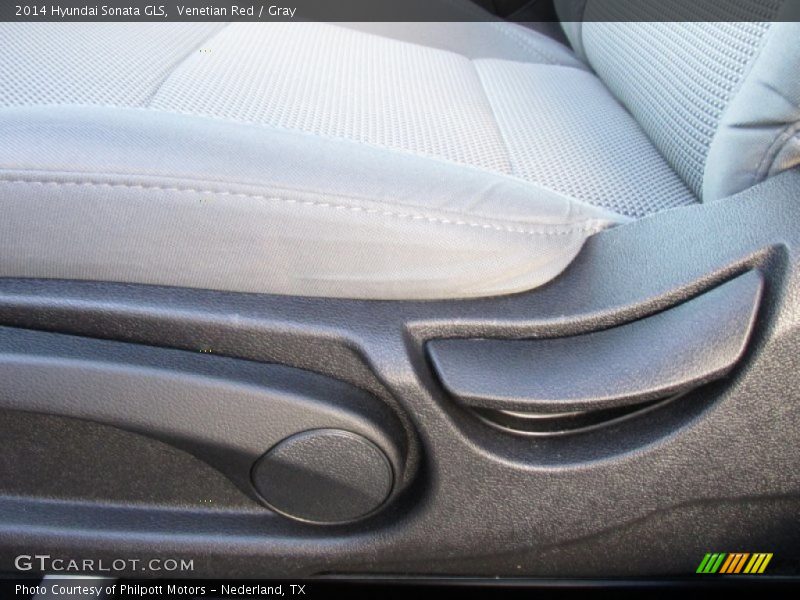 Venetian Red / Gray 2014 Hyundai Sonata GLS