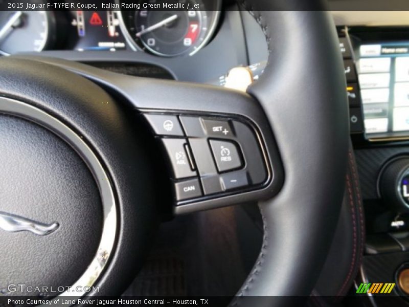 Controls of 2015 F-TYPE R Coupe